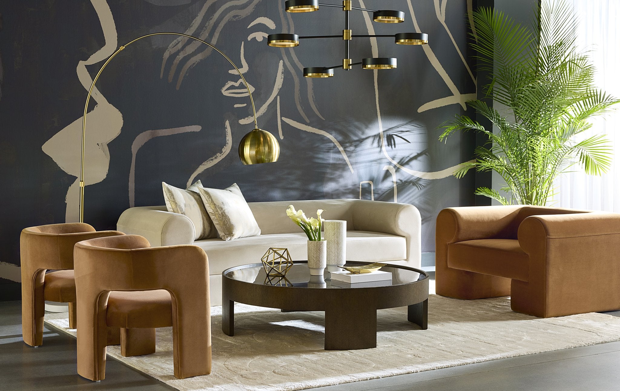 Sunpan Oralee Chandelier