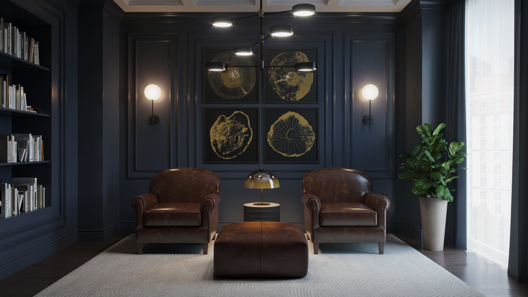 Sunpan Oralee Chandelier