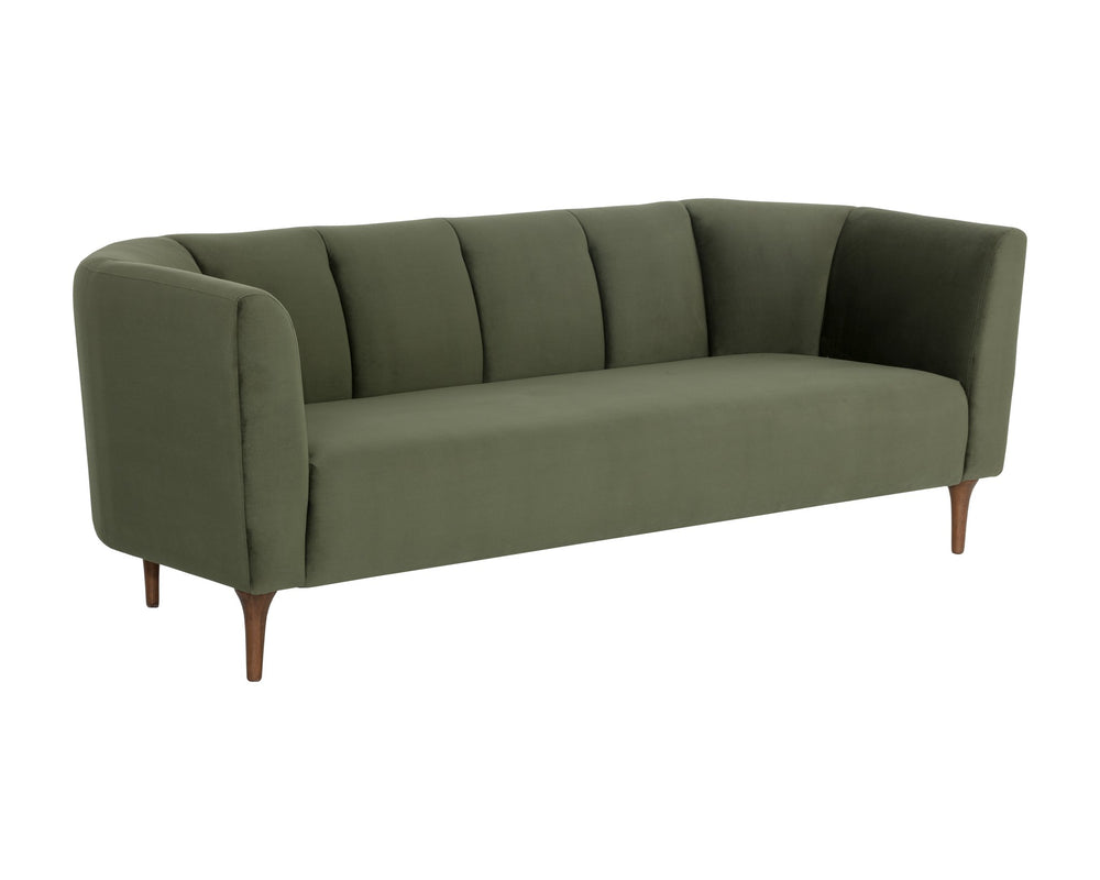 Sunpan Magnolia Sofa Evergreen