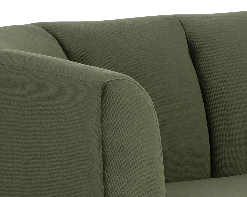 Sunpan Magnolia Sofa Evergreen