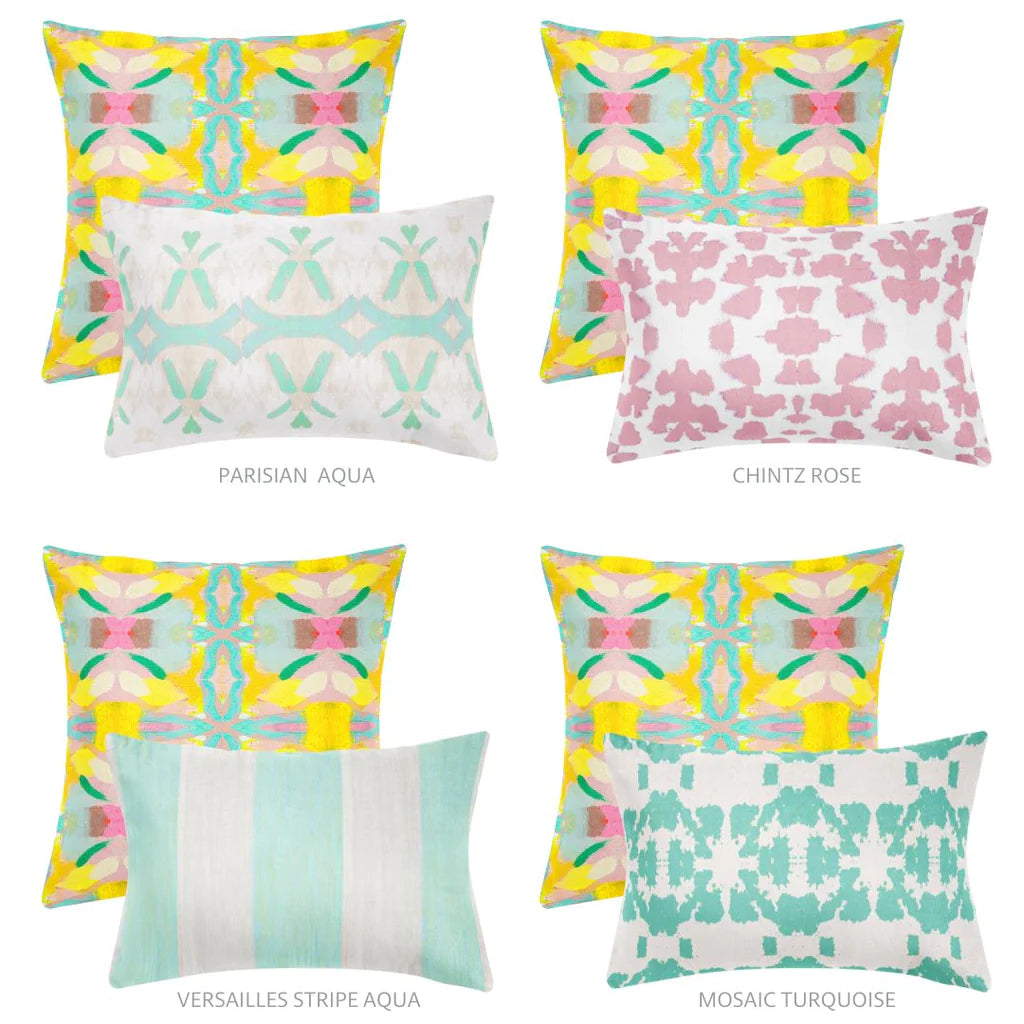 Laura Park With A Twist Linen Cotton Pillow