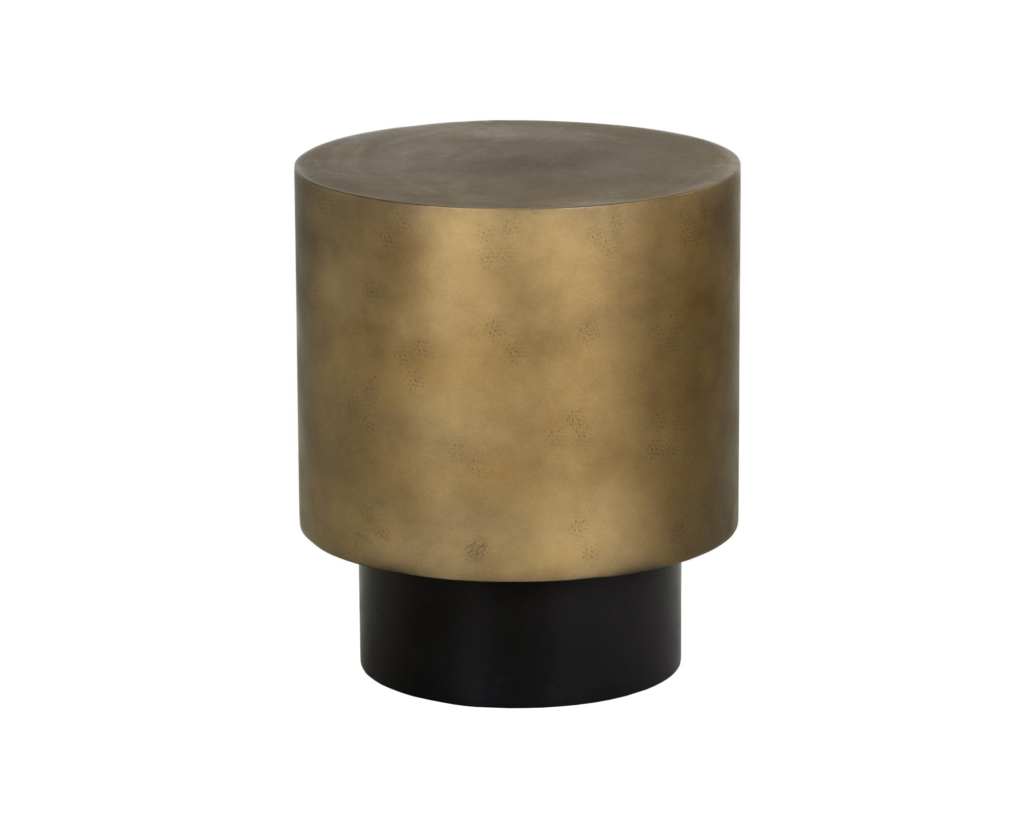 Sunpan Bernaby End Table Antique Brass