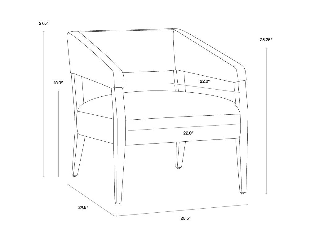 Sunpan Carlyle Lounge Chair