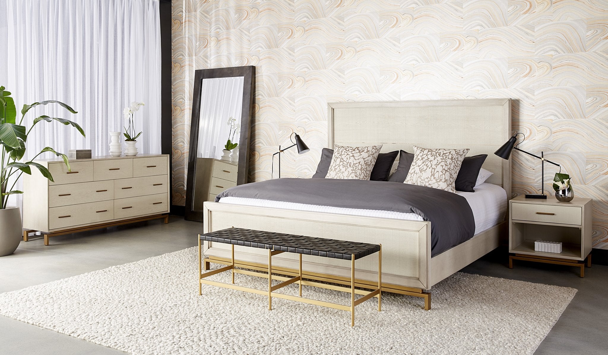 Sunpan Valencia Nightstand