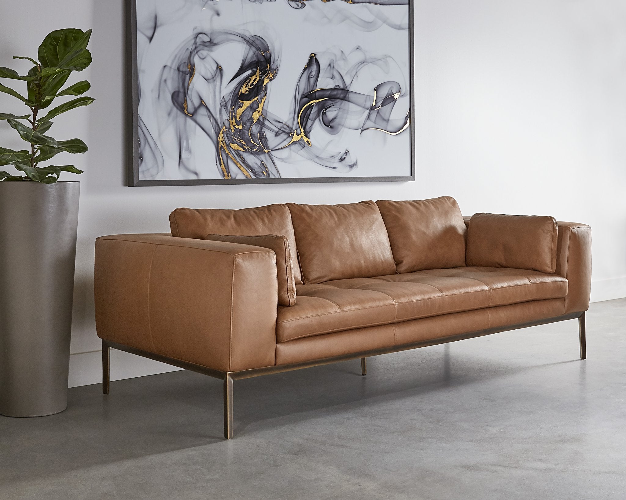 Sunpan Burr Sofa