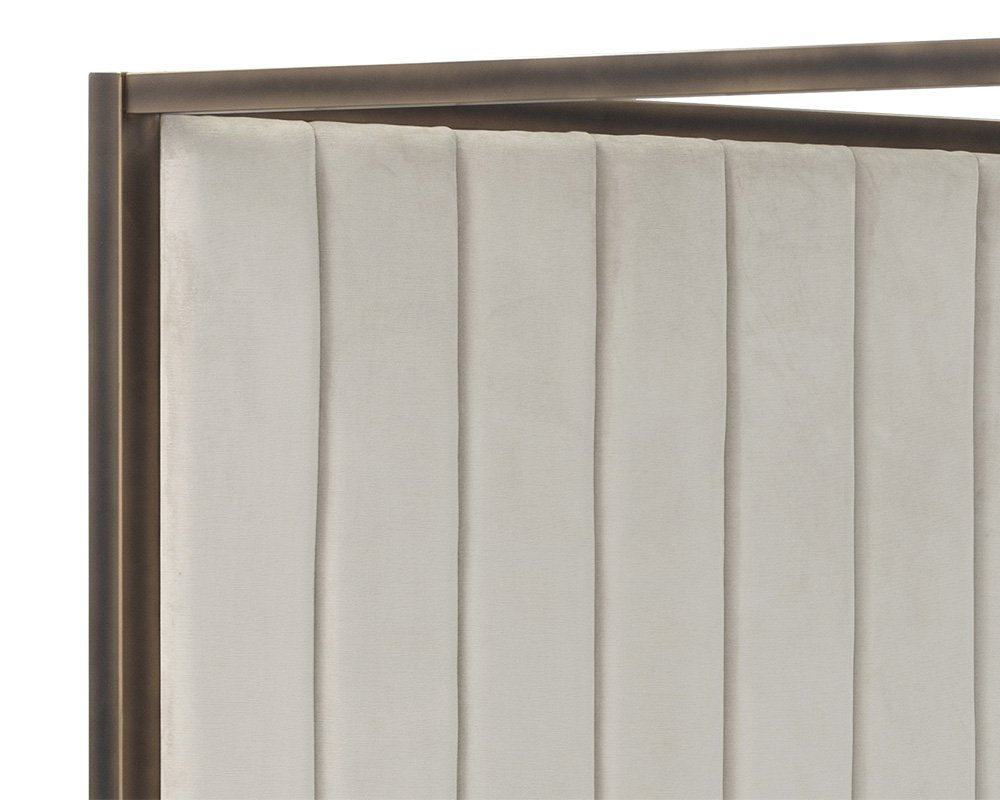 Sunpan Casette Canopy Bed King Piccolo Prosecco