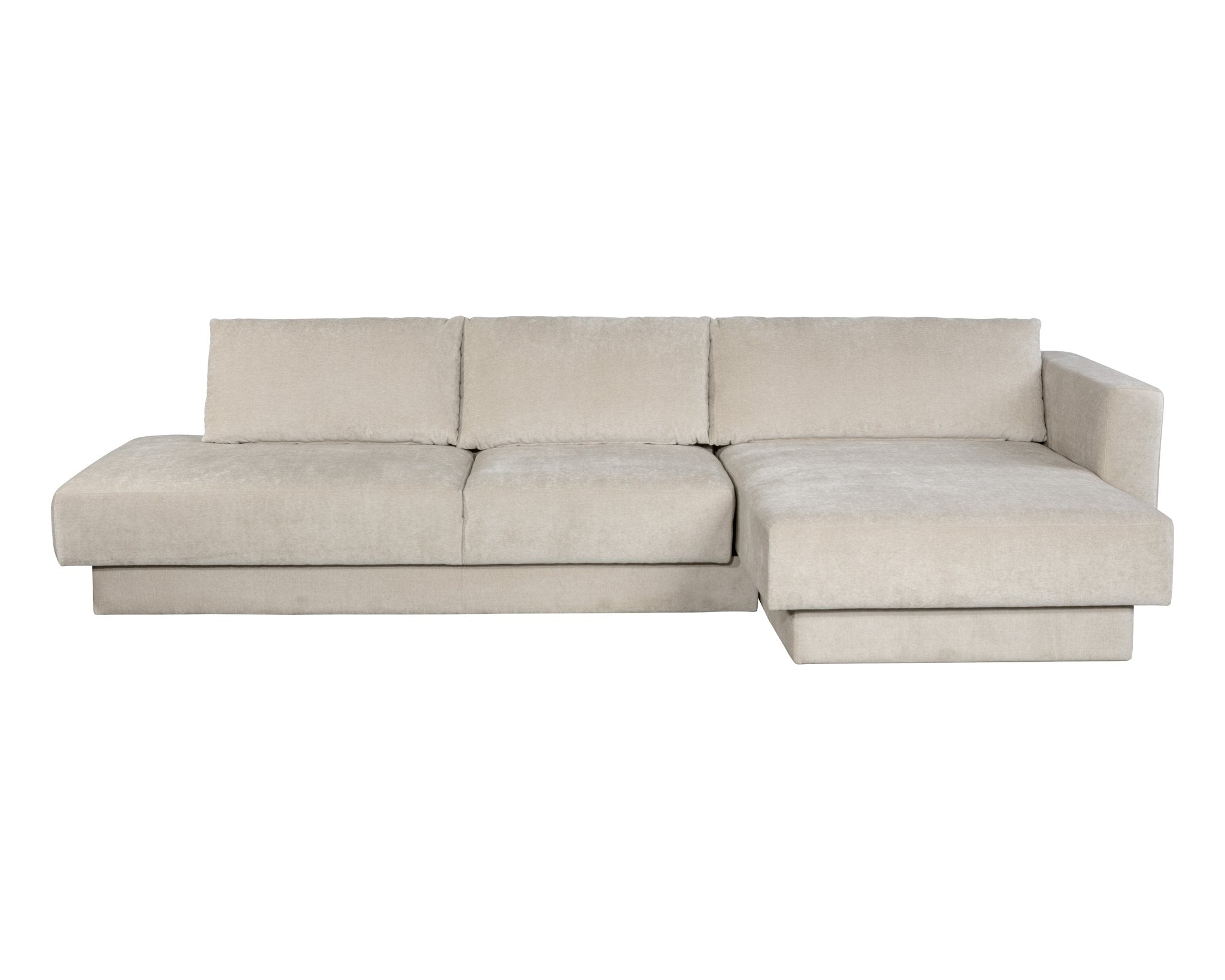 Sunpan Tecoma Sofa Chaise Raf Danny Cream
