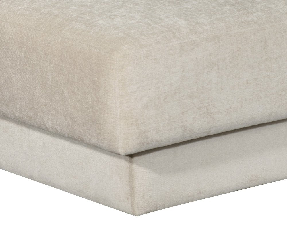 Sunpan Tecoma Sofa Chaise Raf Danny Cream