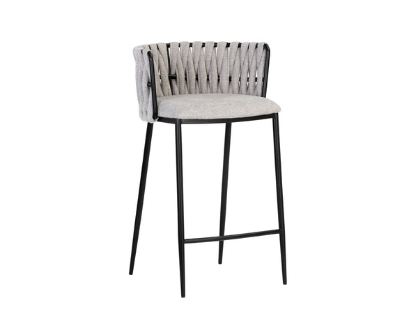 Sunpan Sarai Counter Stool Belfast Heather Grey