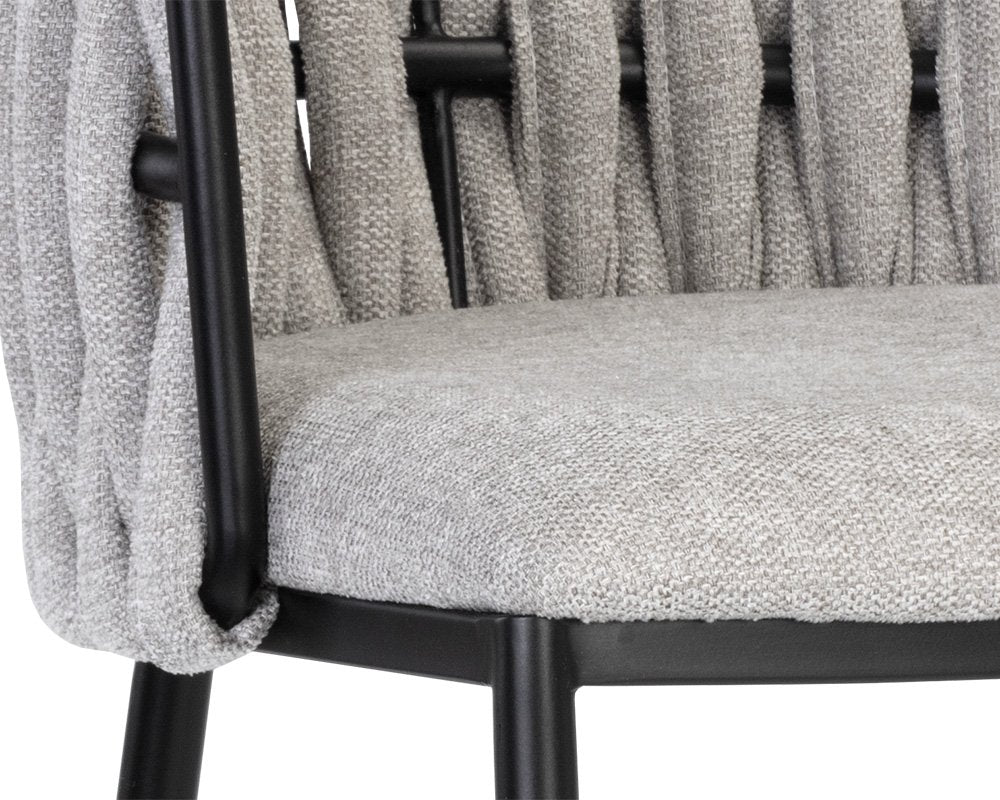 Sunpan Sarai Counter Stool Belfast Heather Grey