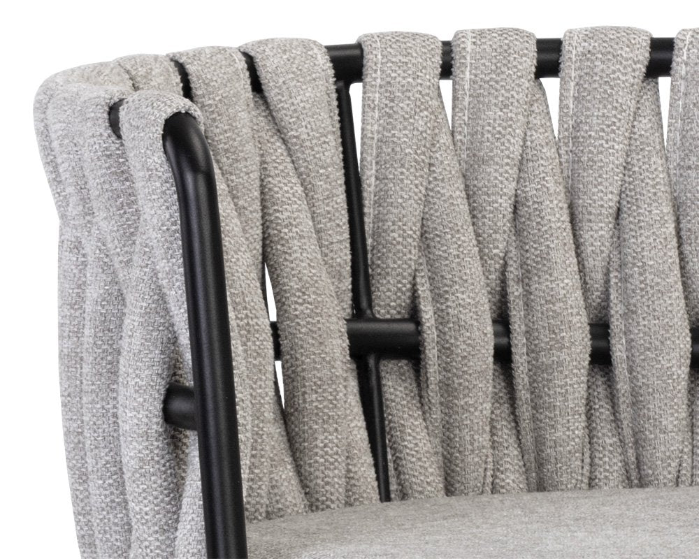 Sunpan Sarai Counter Stool Belfast Heather Grey