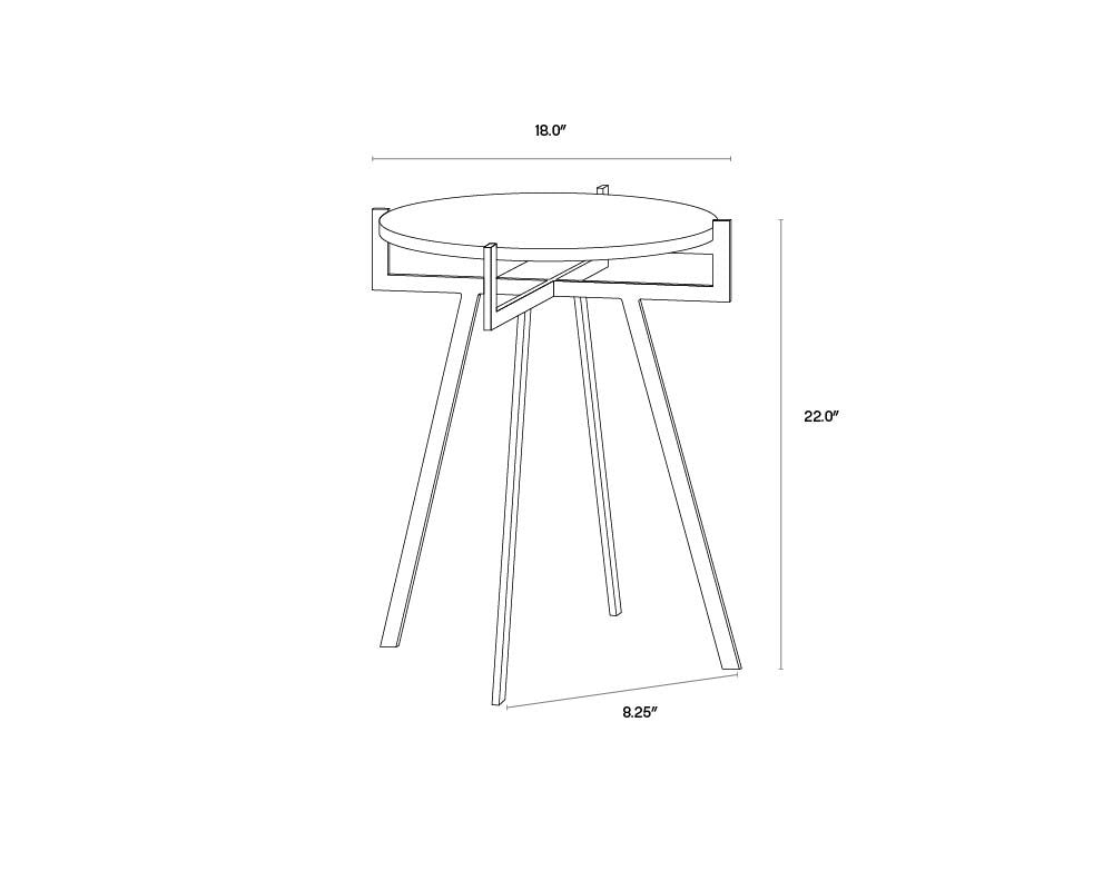 Sunpan Anak End Table