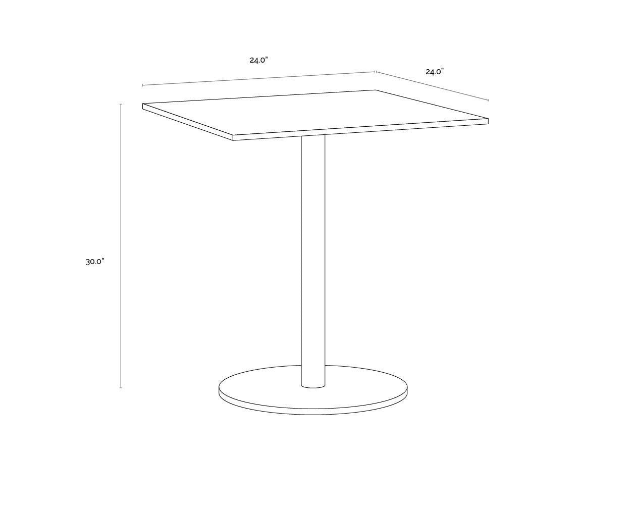 Sunpan Enco Bistro Table