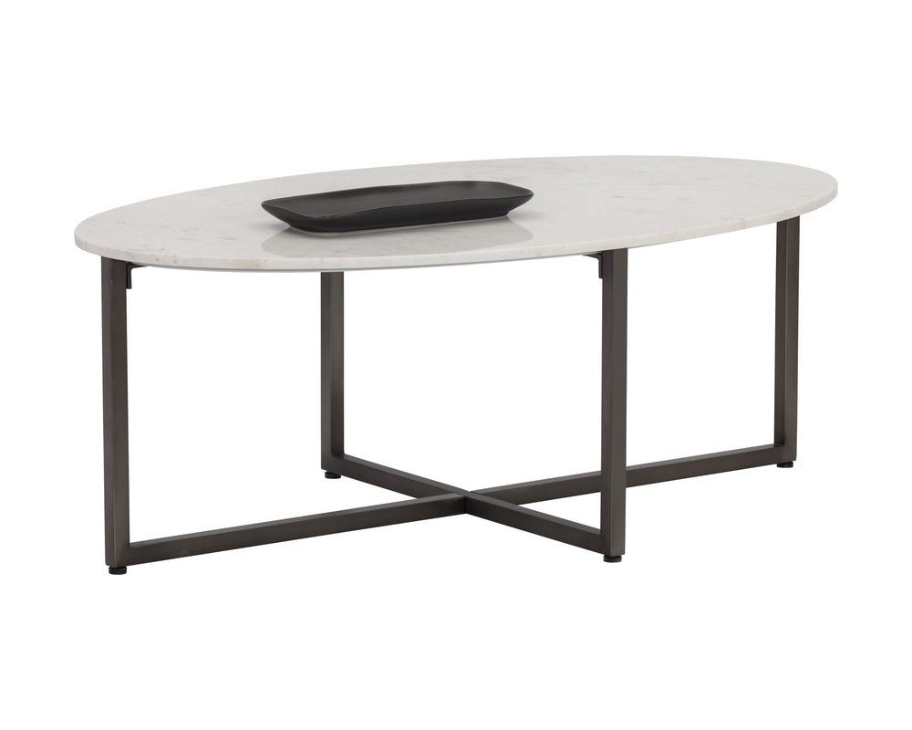 Sunpan Kiara Coffee Table Oval