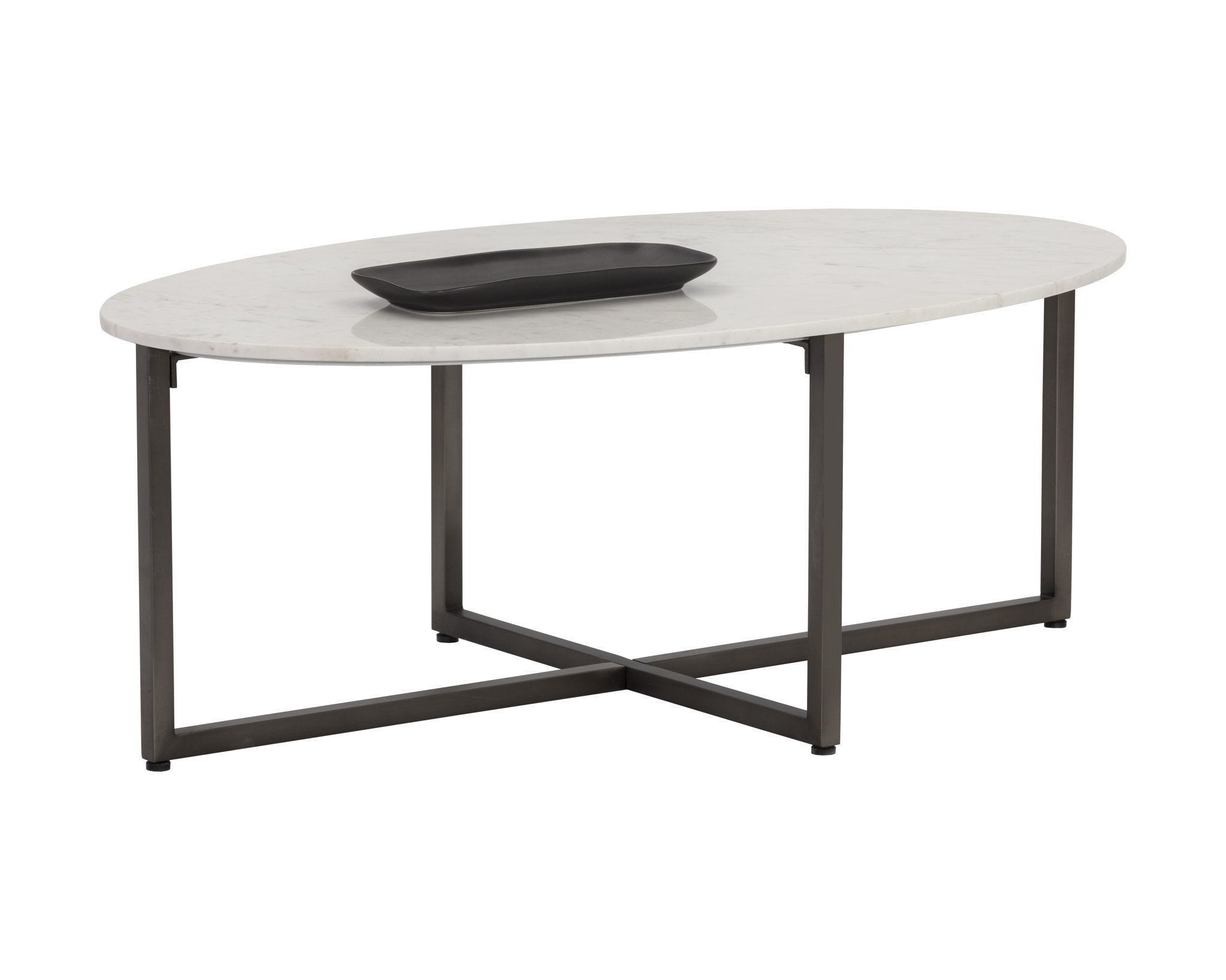 Sunpan Kiara Coffee Table Oval