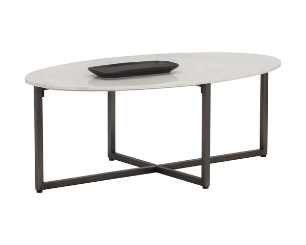 Sunpan Kiara Coffee Table Oval