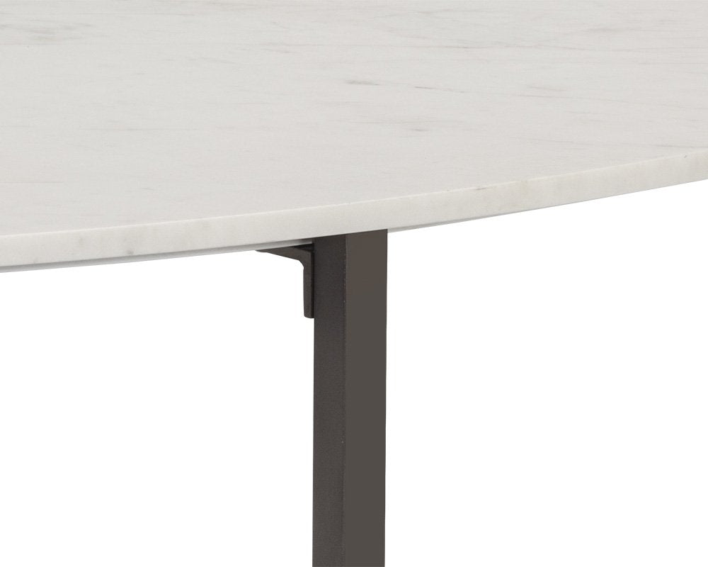 Sunpan Kiara Coffee Table Oval