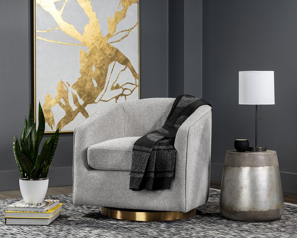 Sunpan Hazel Swivel Lounge Chair