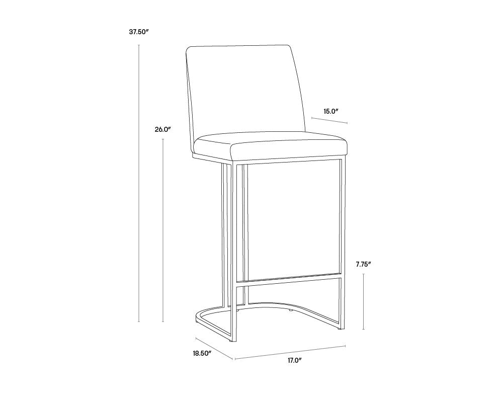 Sunpan Rayla Counter Stool