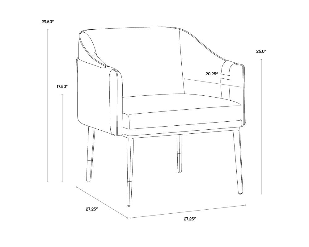Sunpan Carter Lounge Chair