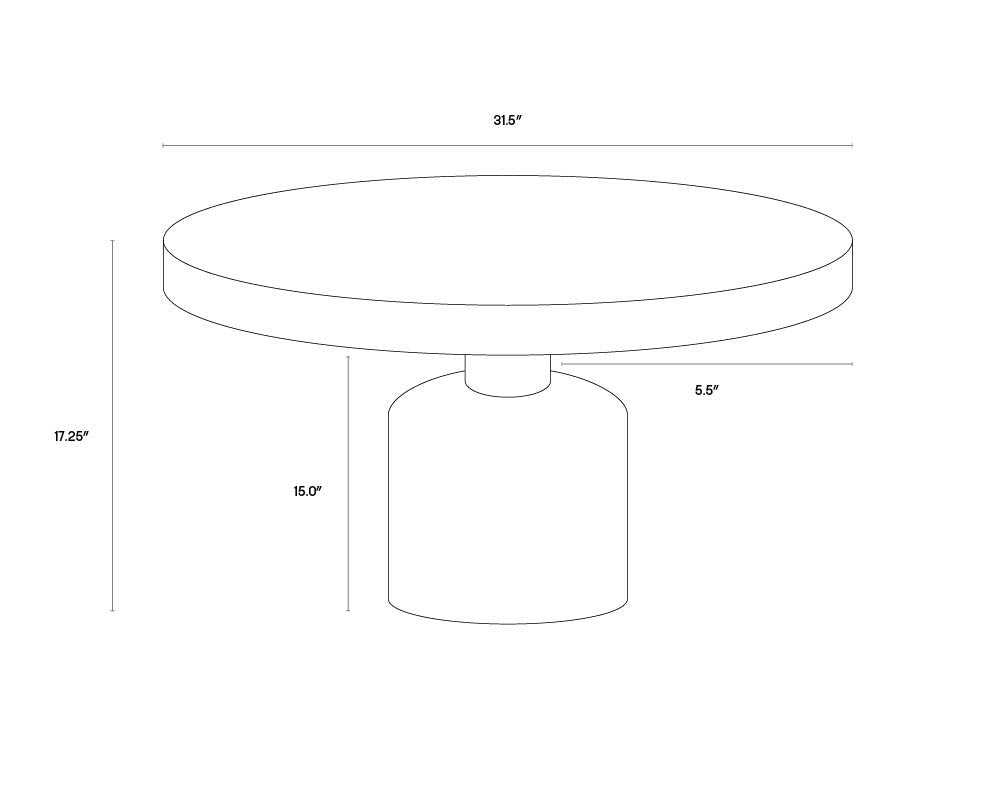 Sunpan Elmira Coffee Table