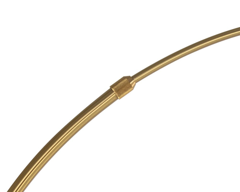 Sunpan Vern Floor Lamp Brass