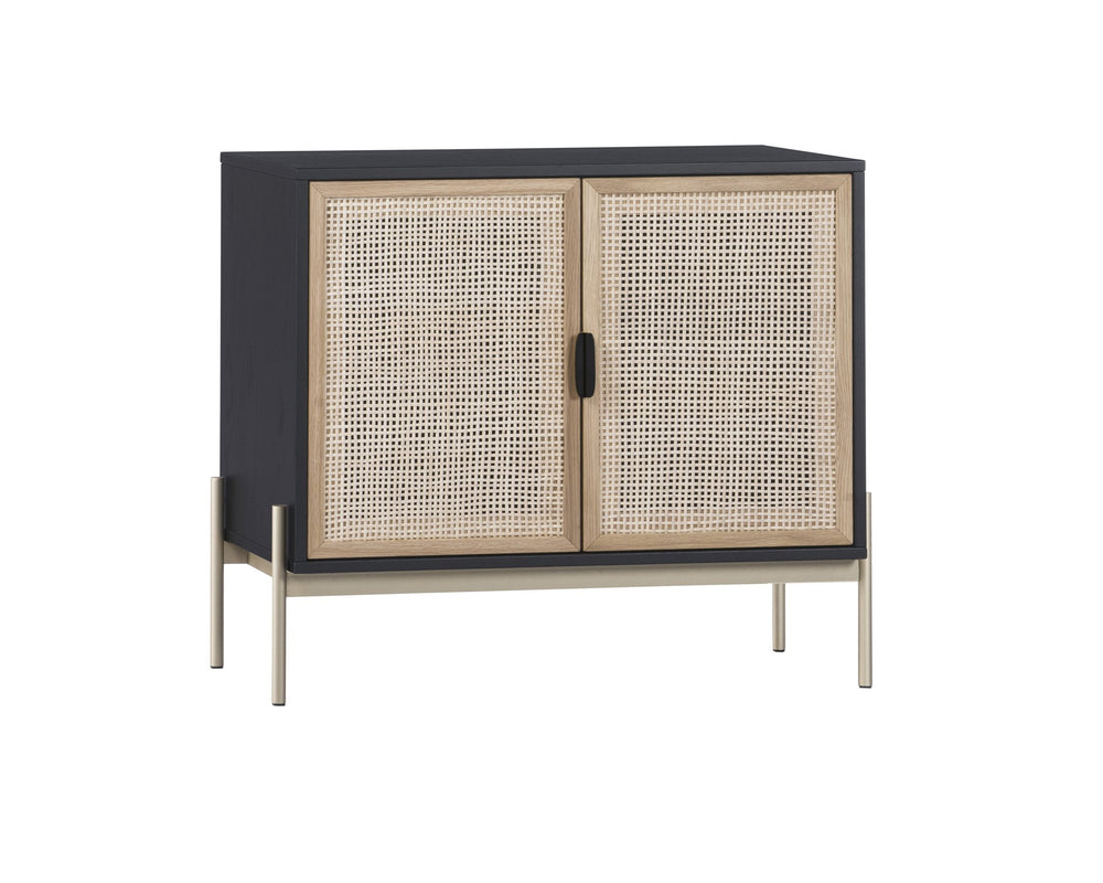 Sunpan Avida Sideboard Small Gold Black/Natural