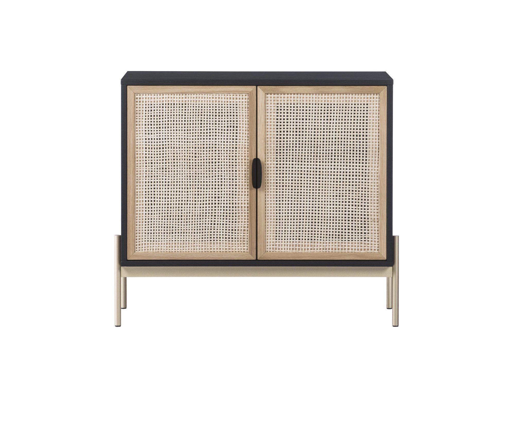 Sunpan Avida Sideboard Small Gold Black/Natural