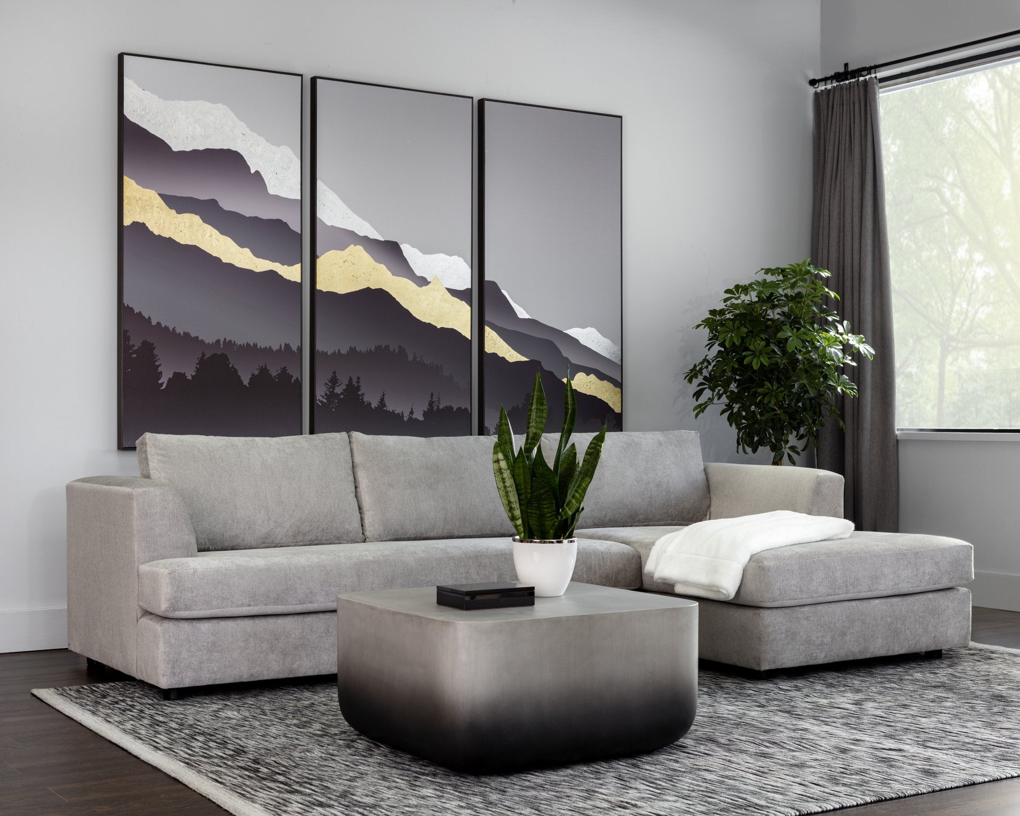 Sunpan Strut Coffee Table