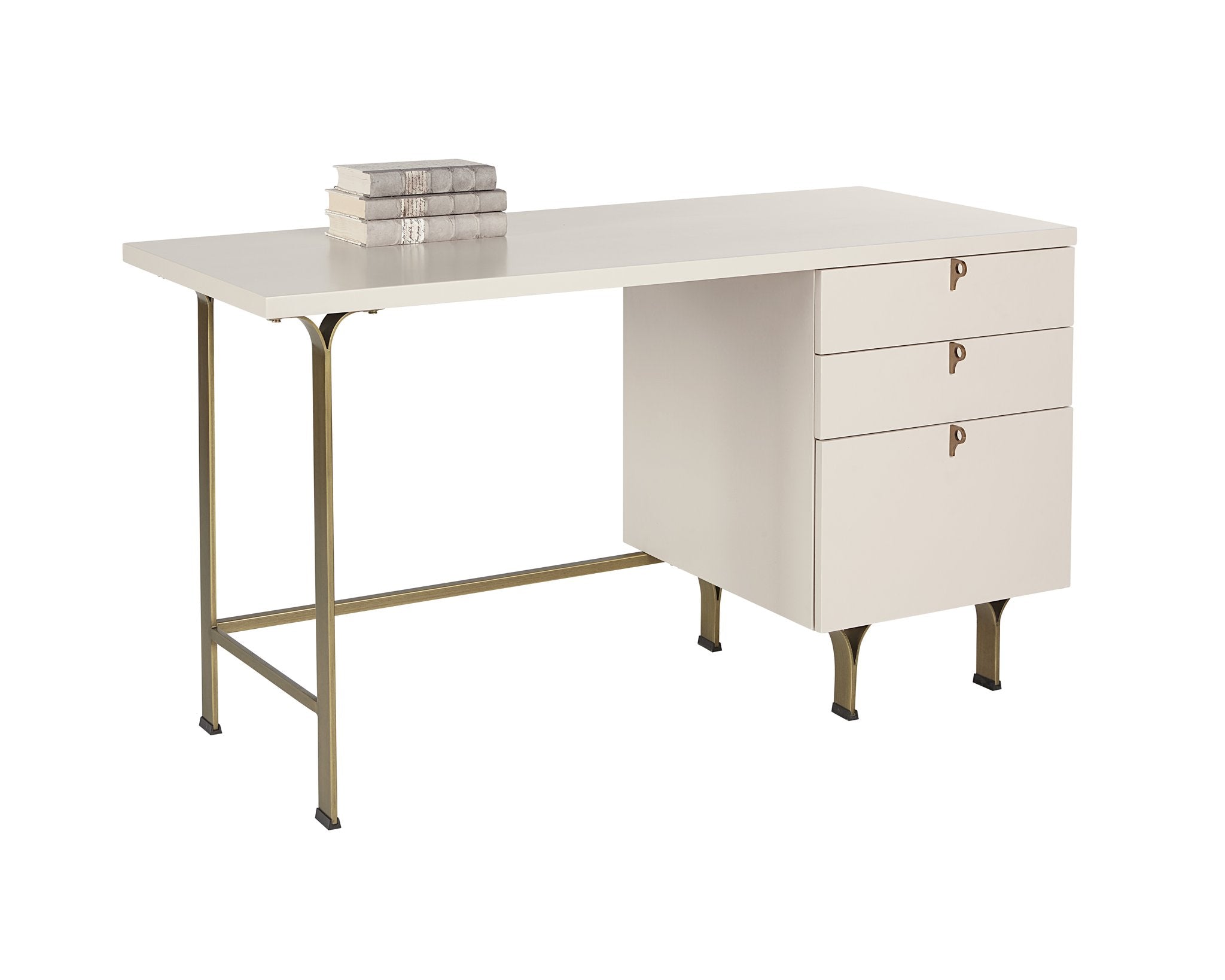 Sunpan Celine Desk Cream