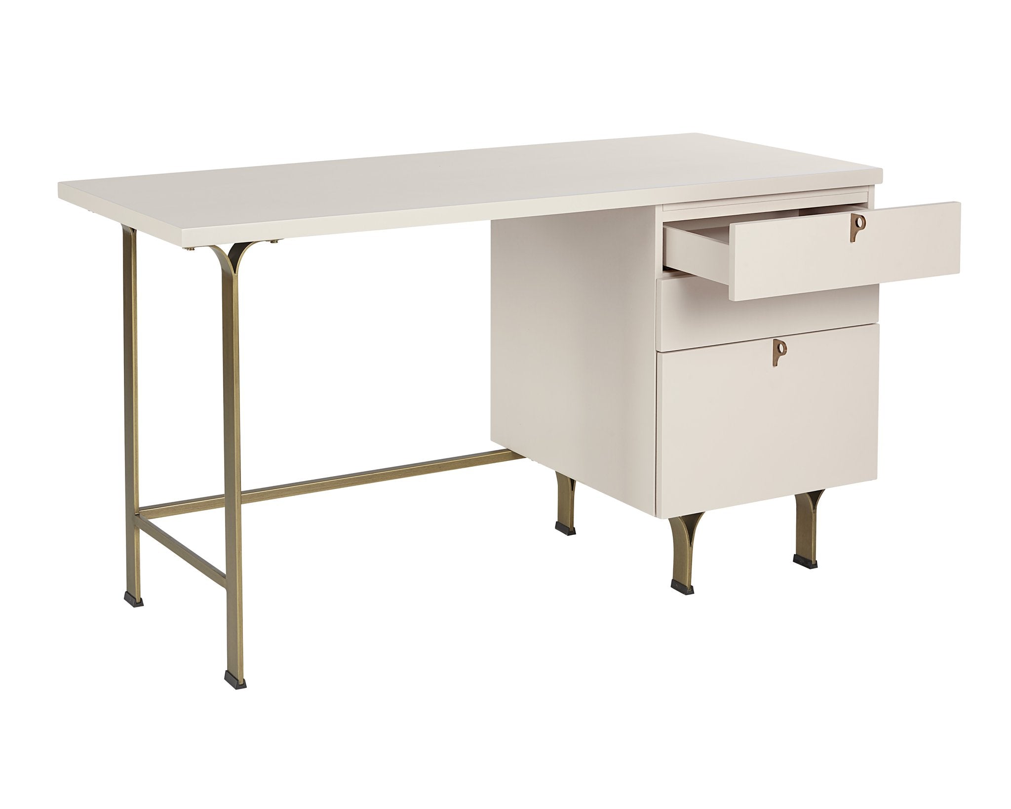 Sunpan Celine Desk Cream