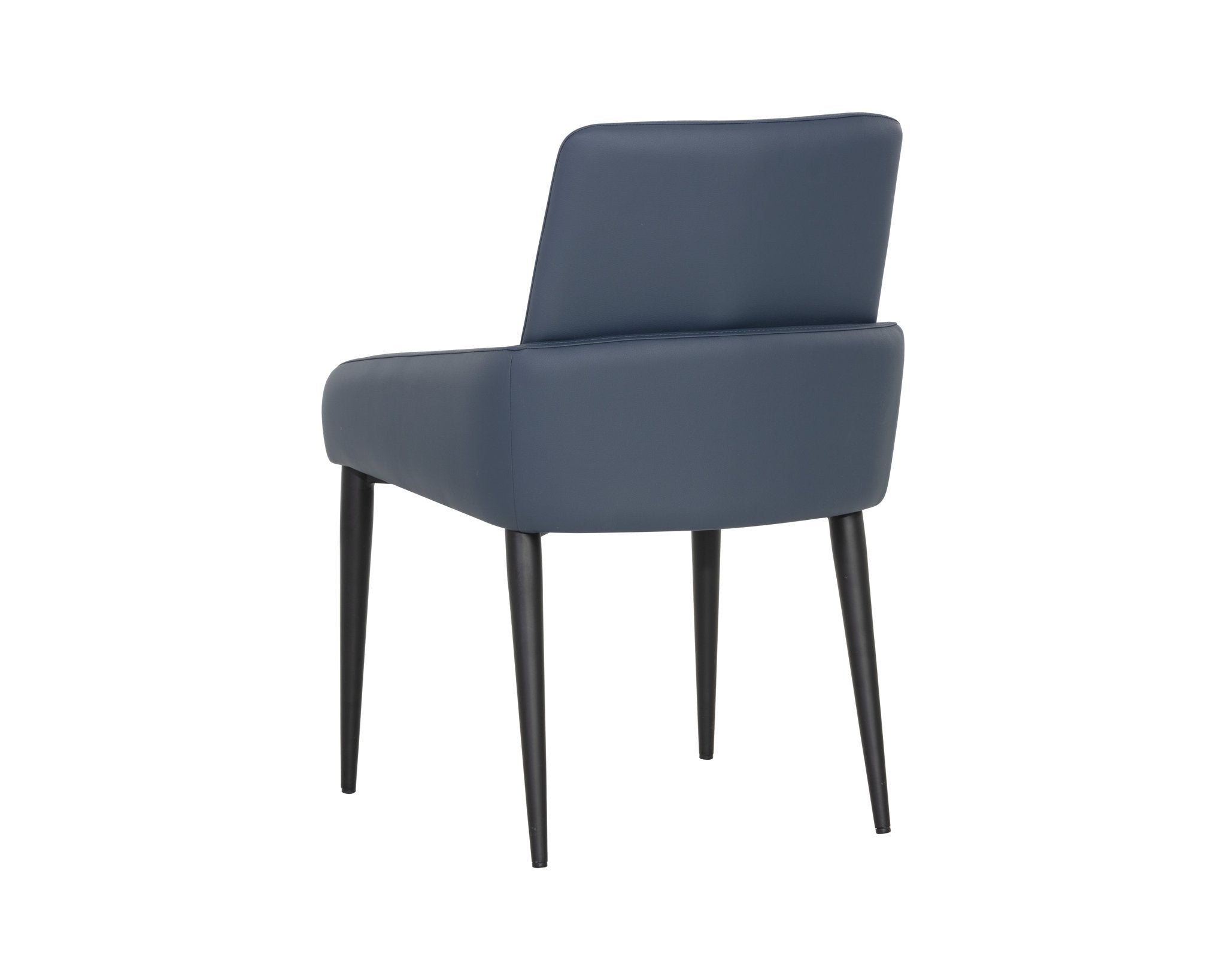 Sunpan Carlo Dining Armchair Black Dillon Thunder