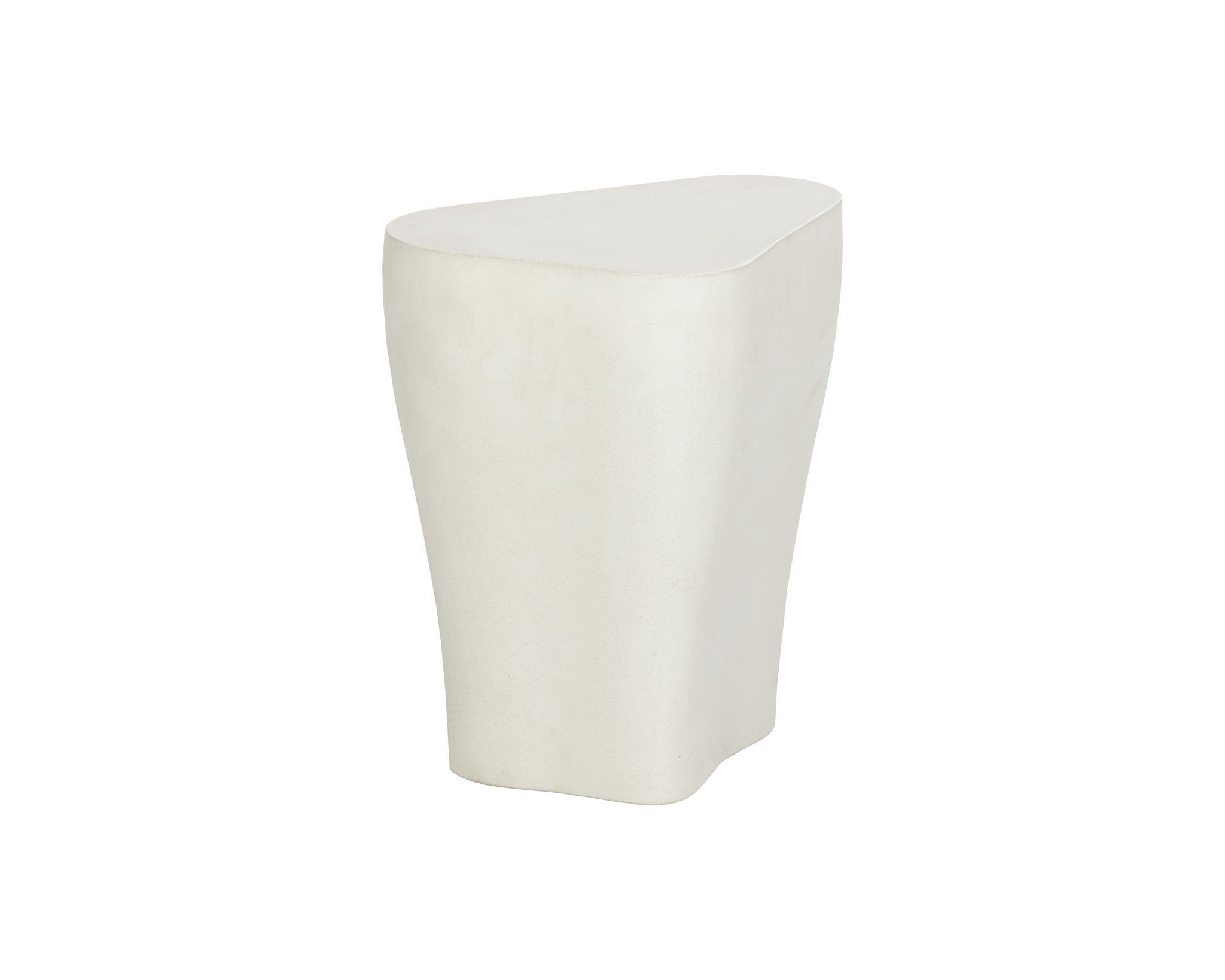 Sunpan Dali End Table Small White