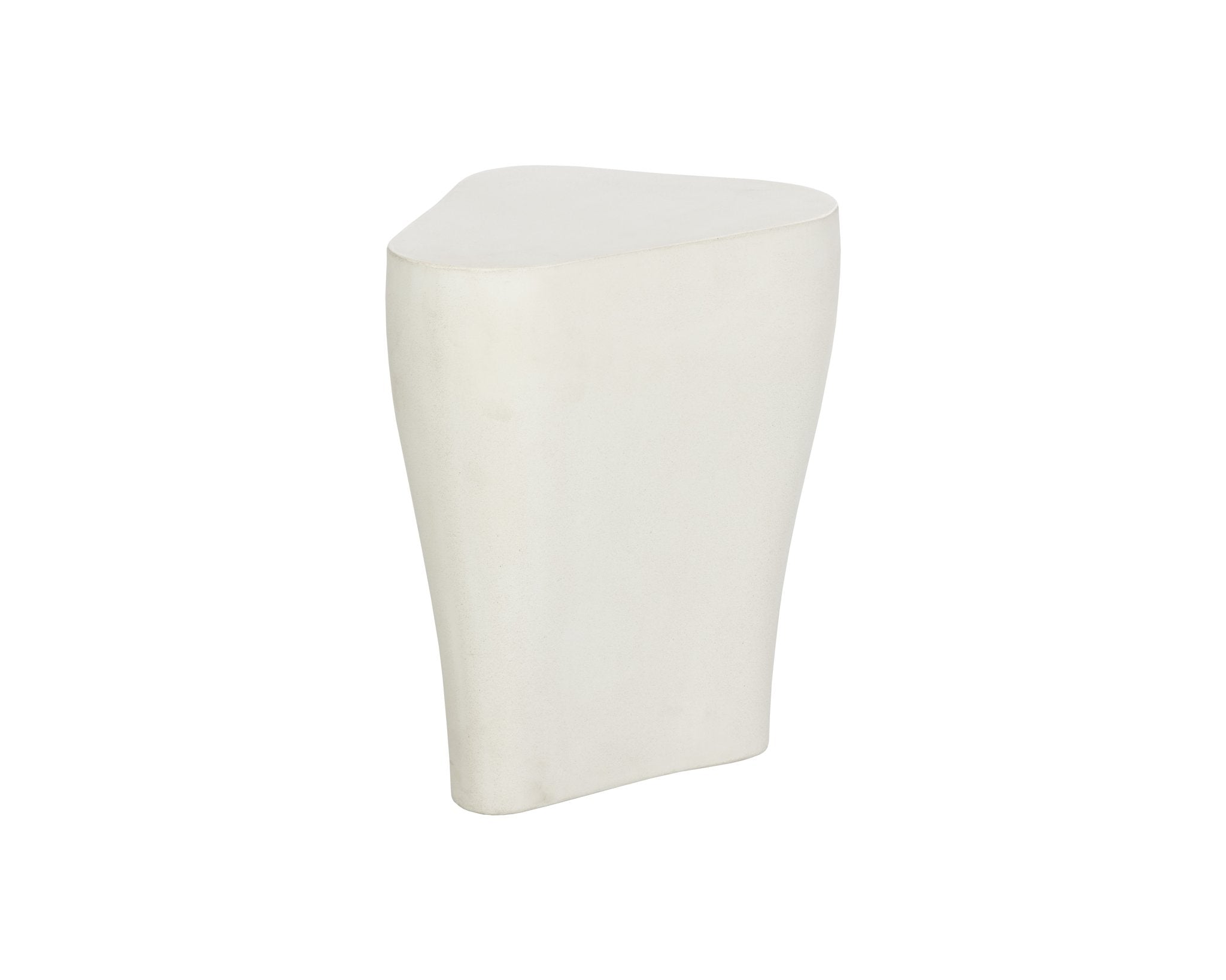 Sunpan Dali End Table Small White