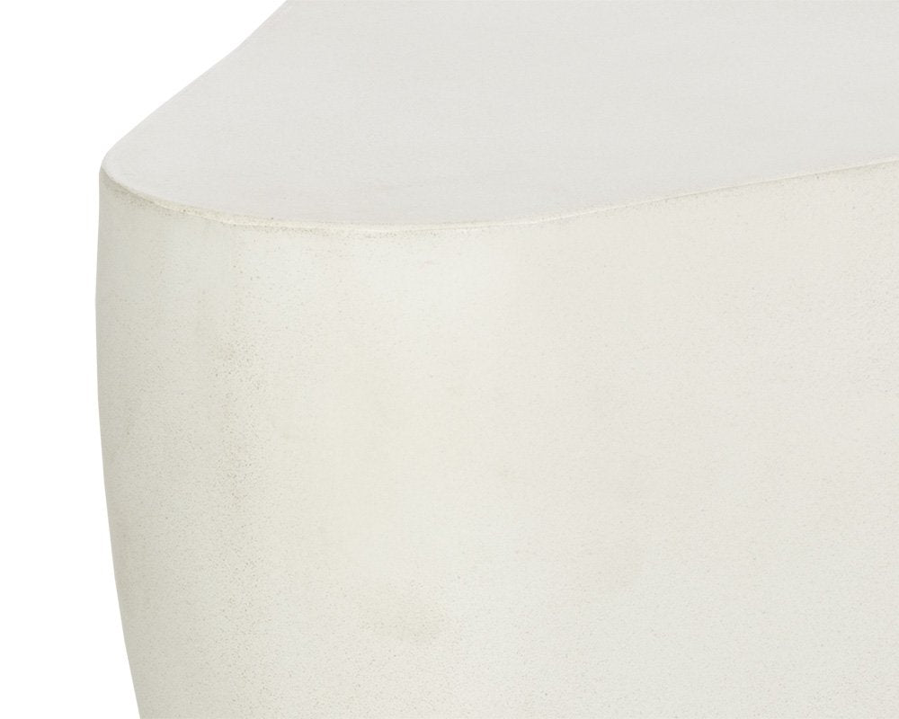 Sunpan Dali End Table Small White