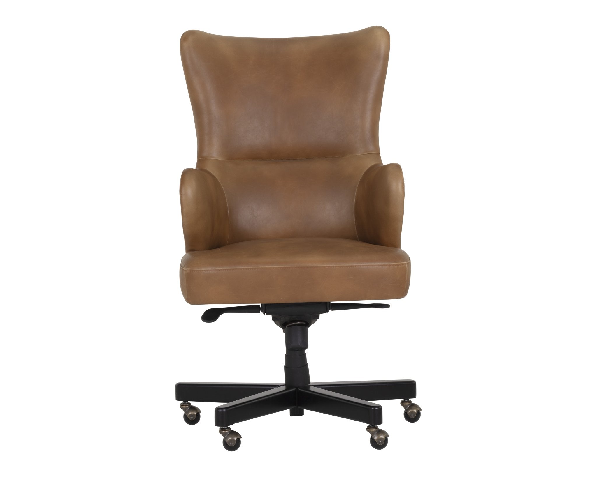 Sunpan Hubert Office Chair Tobacco Tan