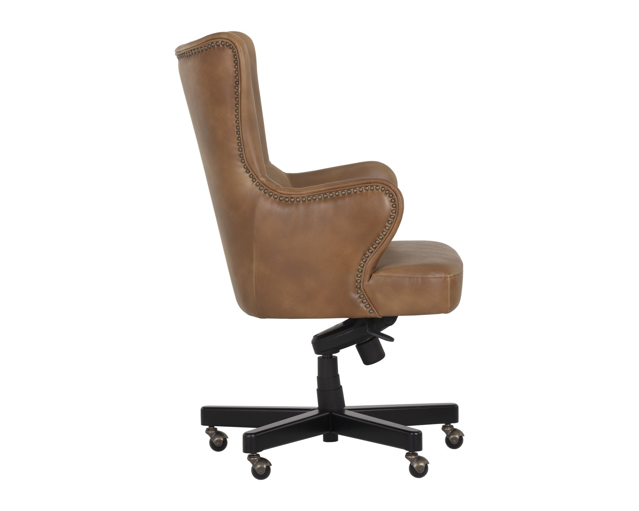 Sunpan Hubert Office Chair Tobacco Tan