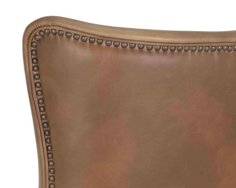 Sunpan Hubert Office Chair Tobacco Tan