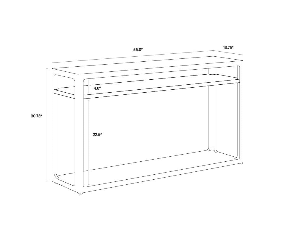 Sunpan Doncaster Console Table