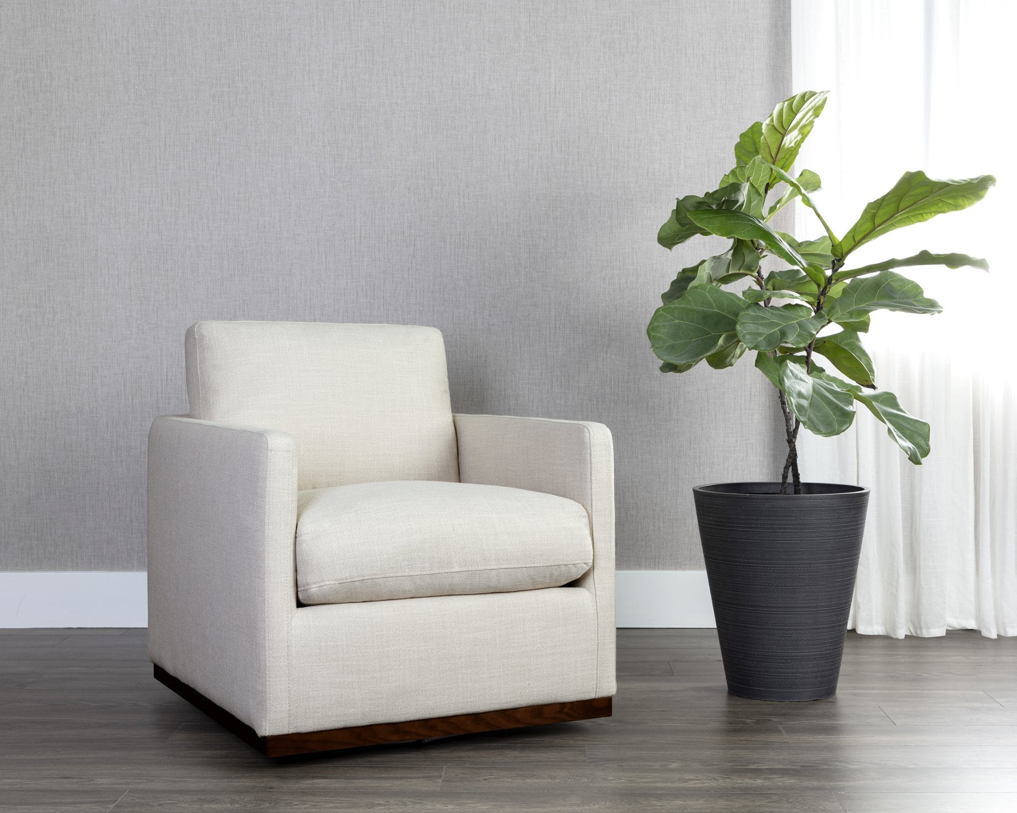 Sunpan Portman Swivel Lounge Chair