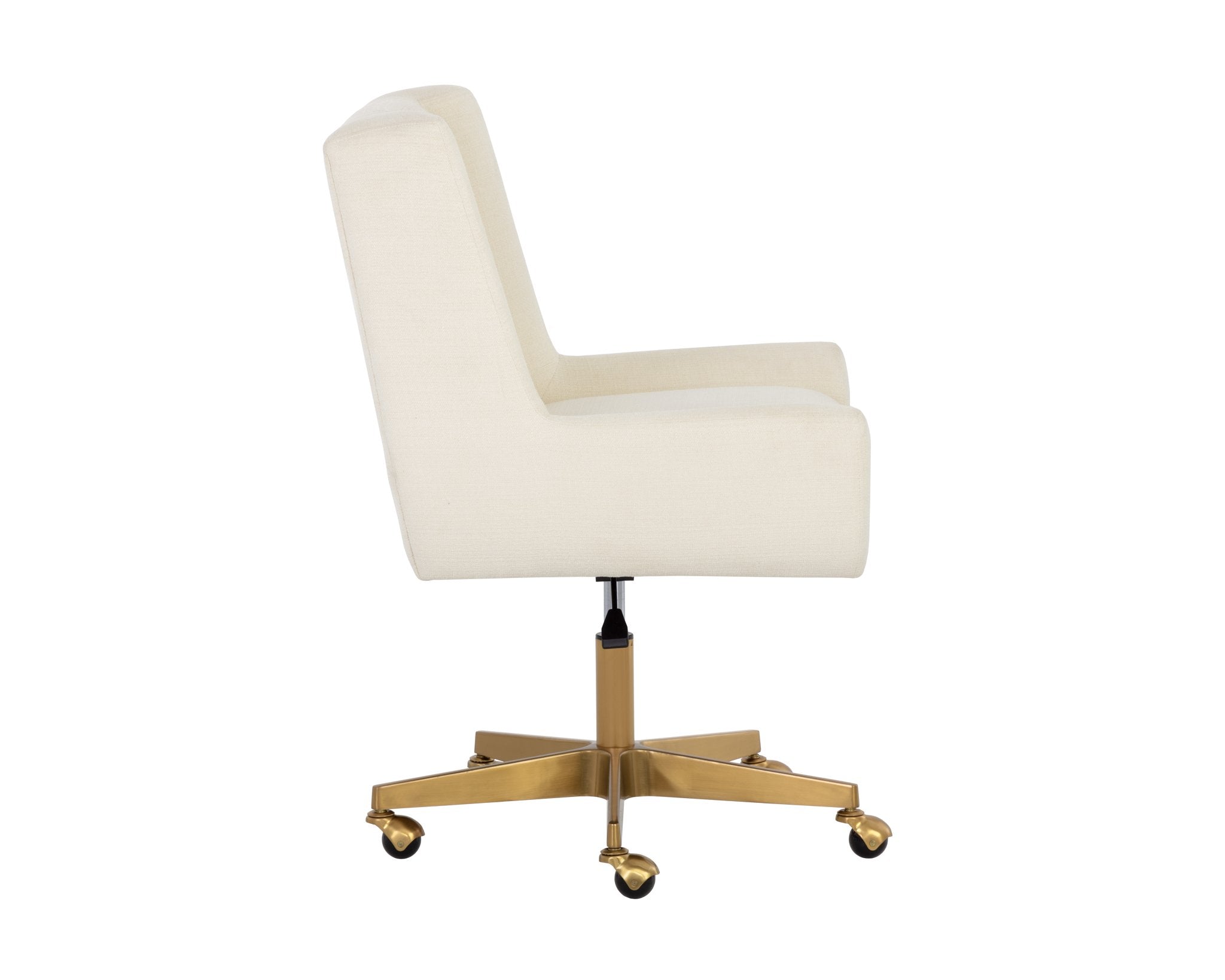 Sunpan Mirian Office Chair Zenith Alabaster