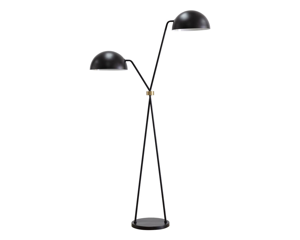 Sunpan Faven Floor Lamp Black