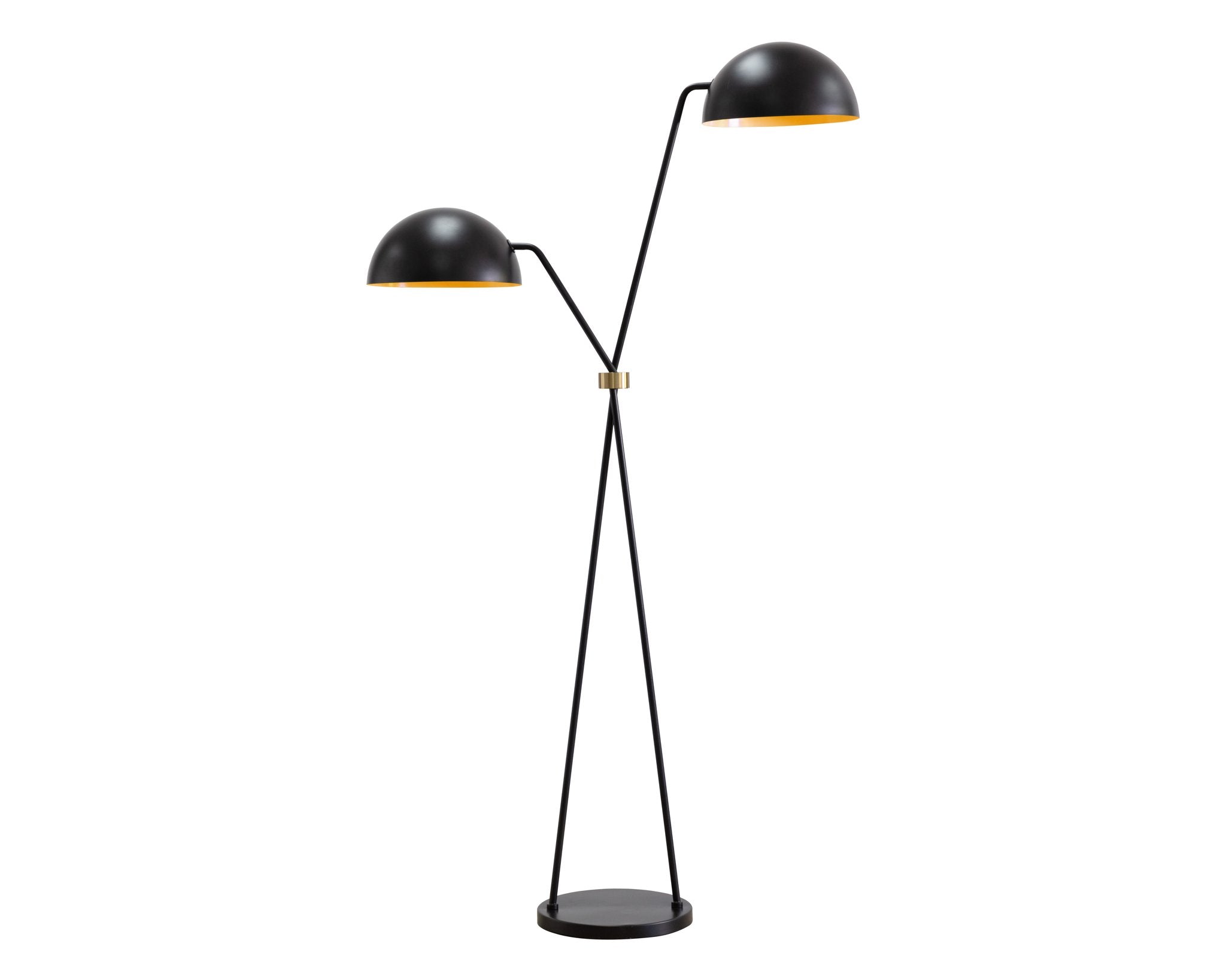 Sunpan Faven Floor Lamp Black
