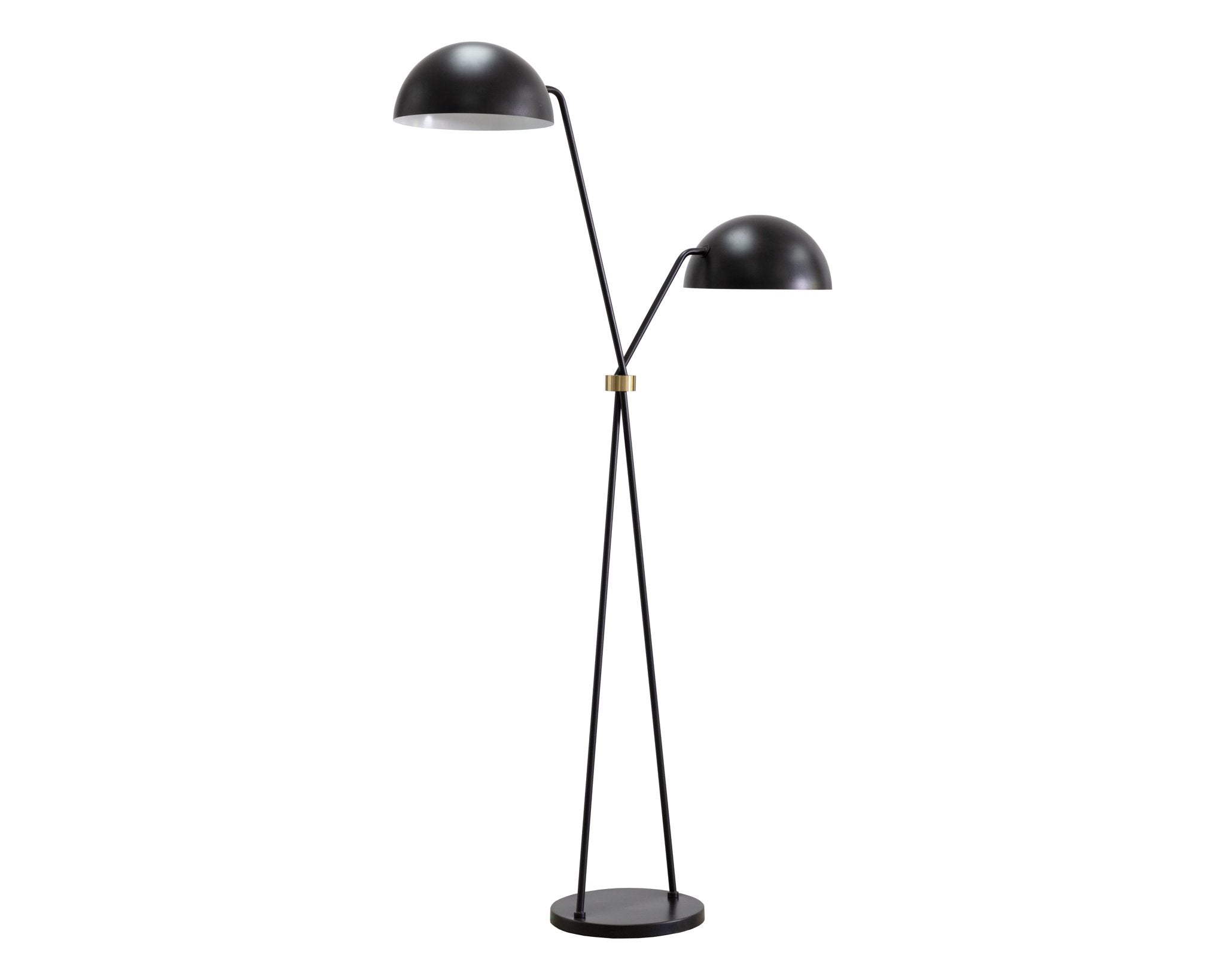 Sunpan Faven Floor Lamp Black