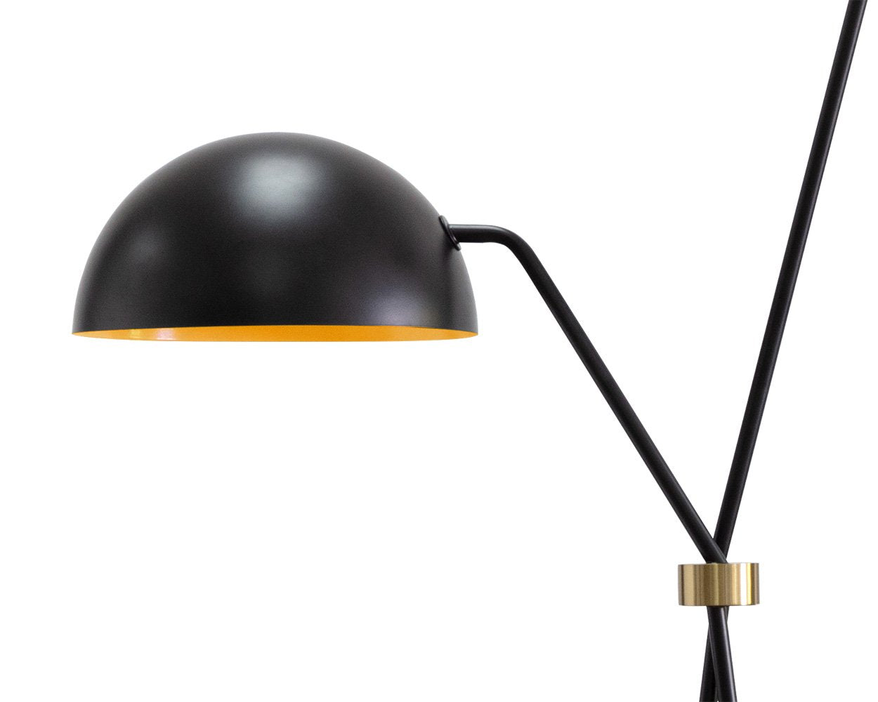 Sunpan Faven Floor Lamp Black