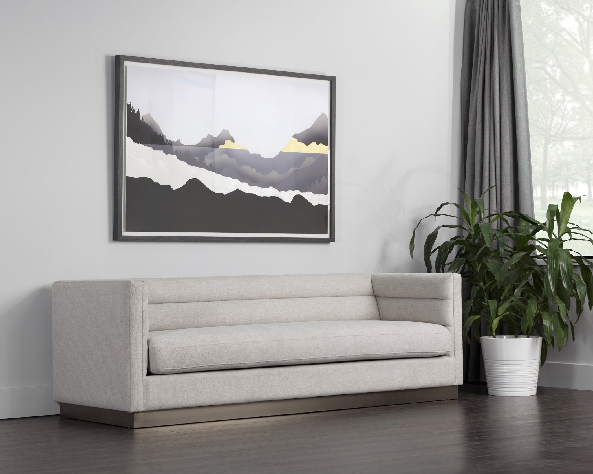 Sunpan Talbot Sofa Belfast Oatmeal