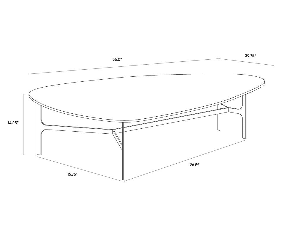 Sunpan Kiernan Coffee Table