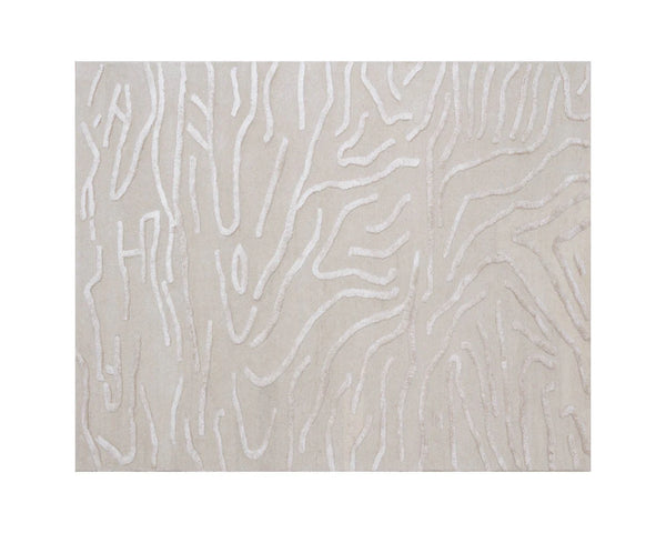 Sunpan Kenya Hand Tufted Rug Beige 8' X 10'
