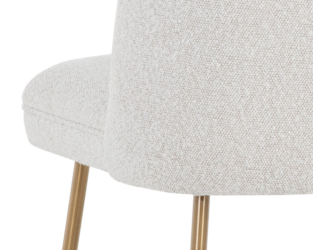Sunpan Kelty Counter Stool Gold Copenhagen White