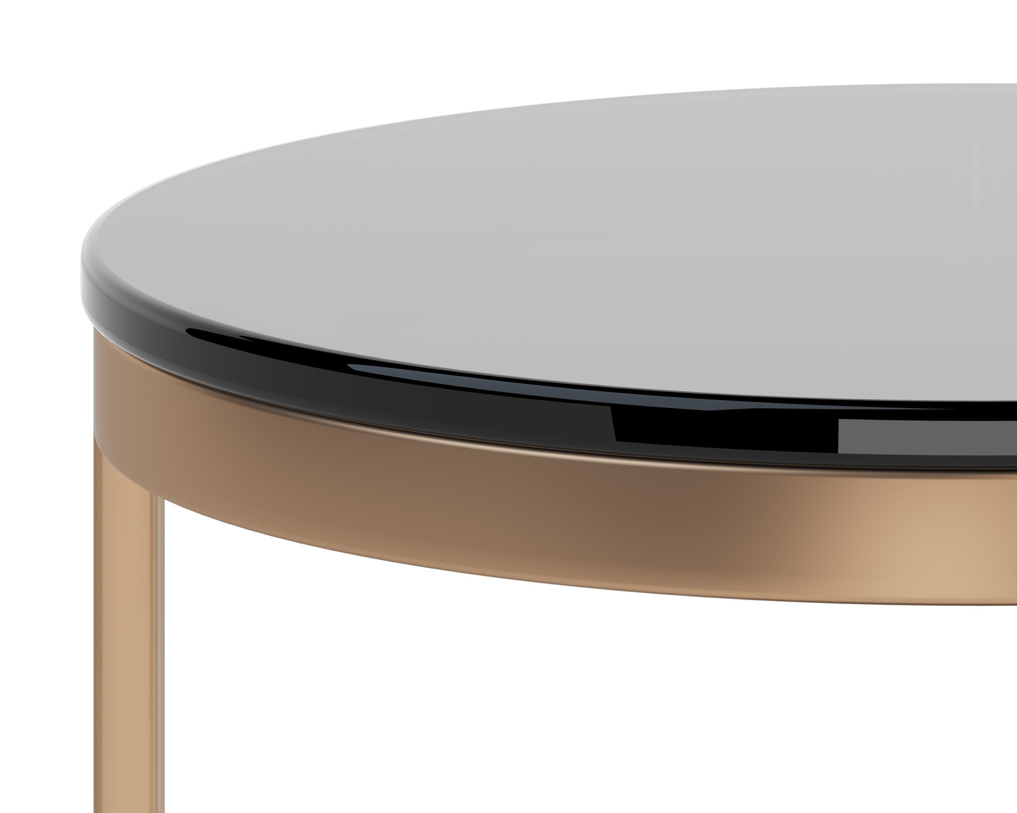Sunpan Benjamin End Table Antique Brass